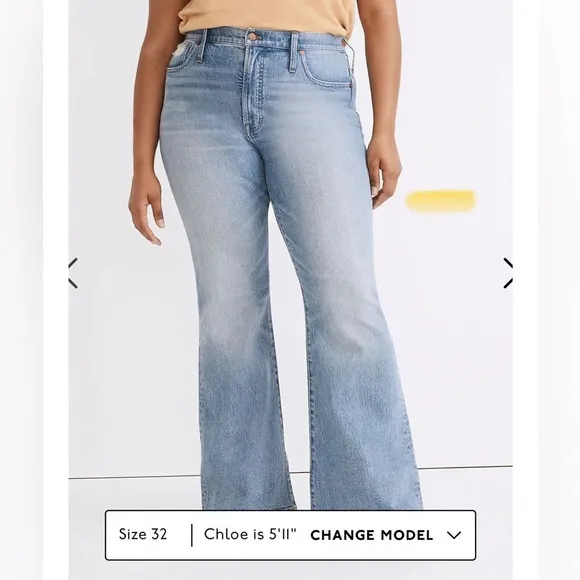 Madewell Vintage Flare Jean Size 31