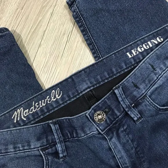 Madewell Womens Blue Legging Stretch Jeans Size 30