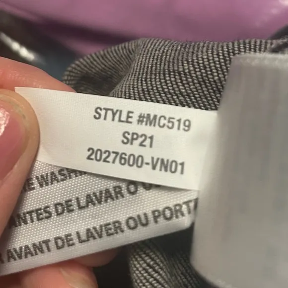 MADWELL 10in high rise skinny crop jeans