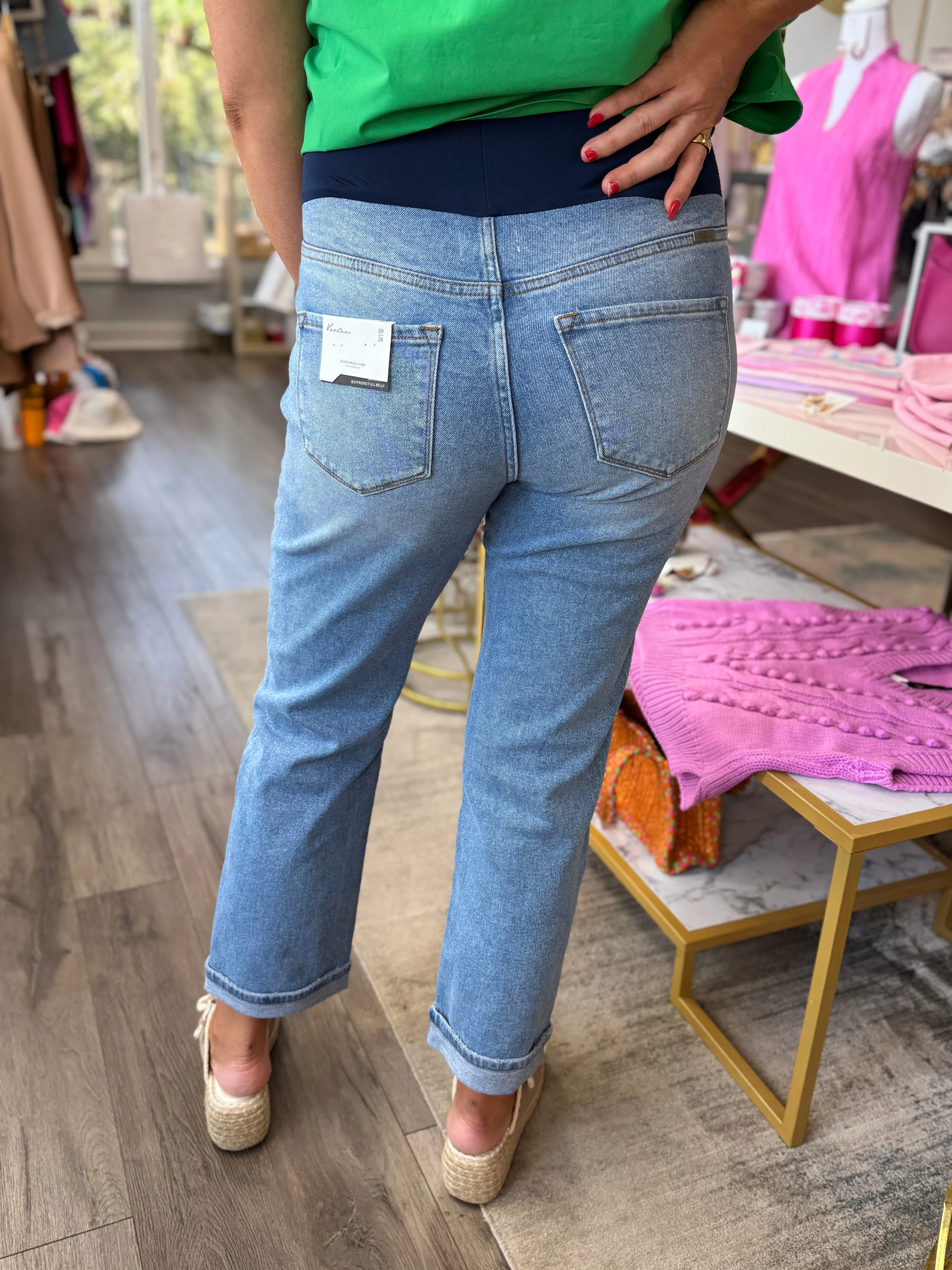 Mama Maternity Jeans - Medium Wash