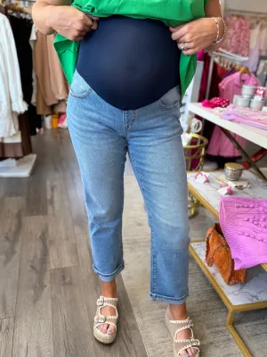 Mama Maternity Jeans - Medium Wash