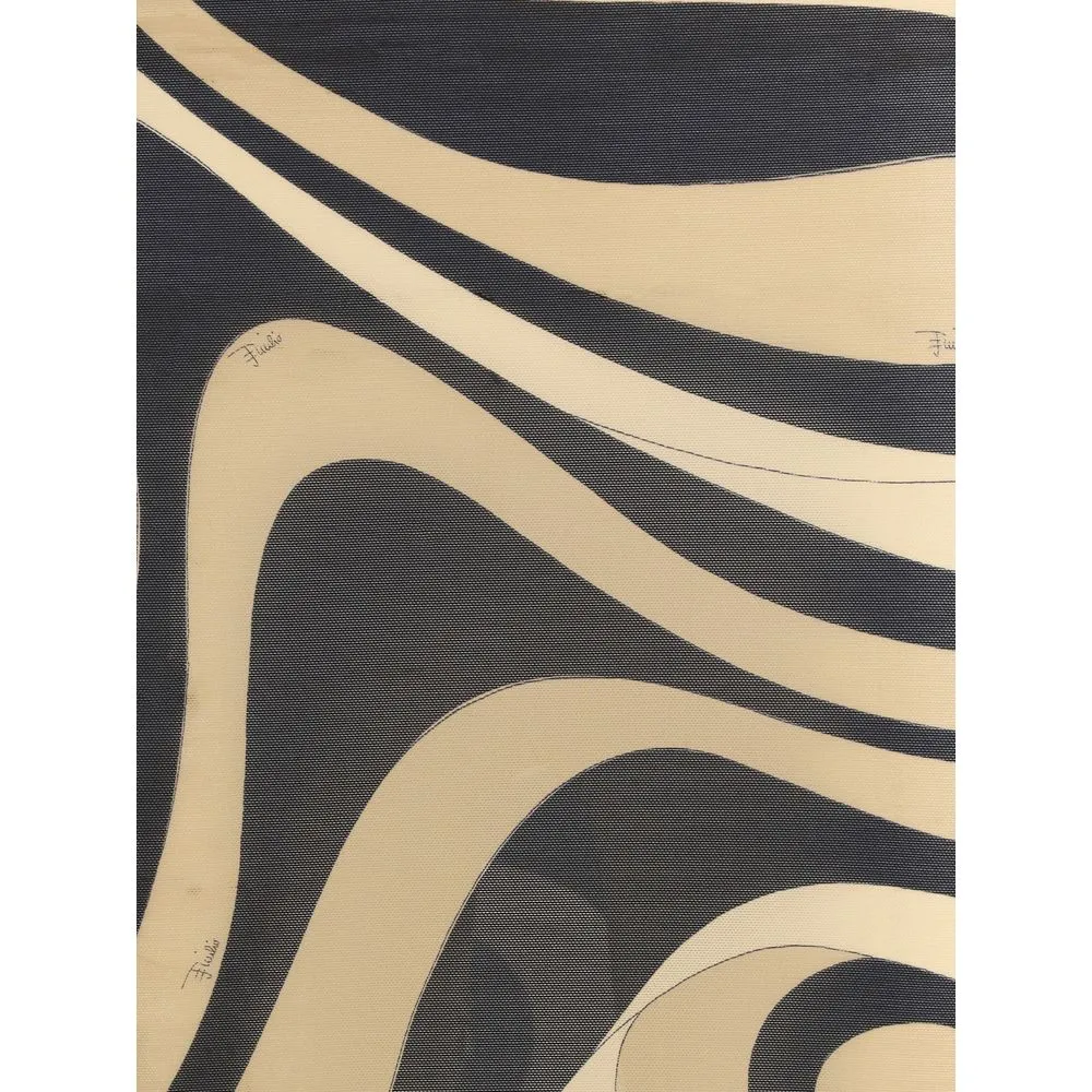 Marble print midi Skirt