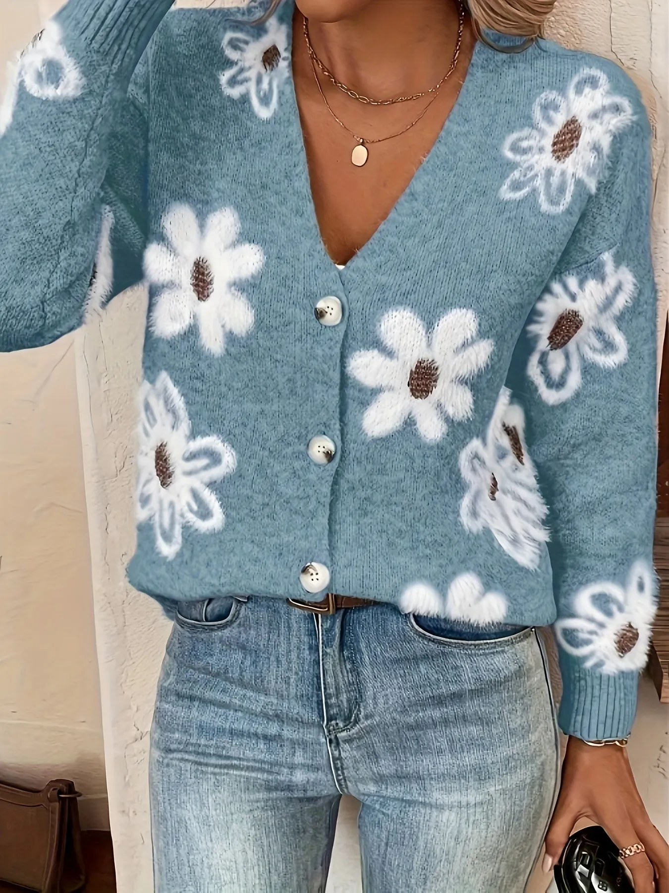 Maria Eugenia® | Cozy Bloom sweater