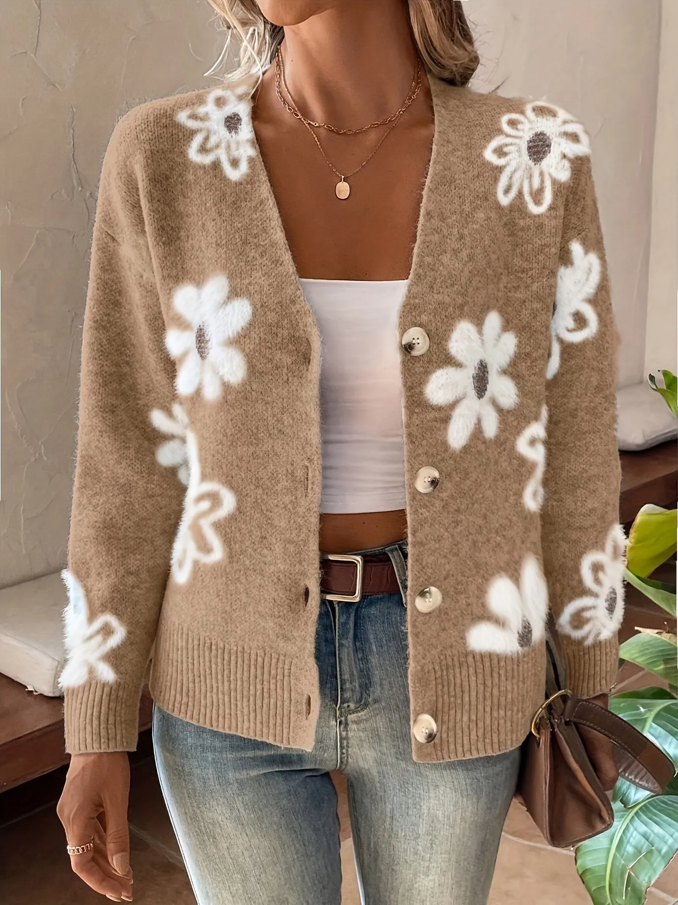 Maria Eugenia® | Cozy Bloom sweater