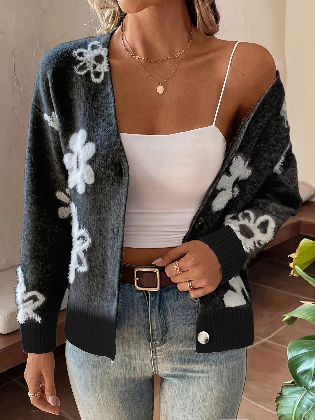 Maria Eugenia® | Cozy Bloom sweater