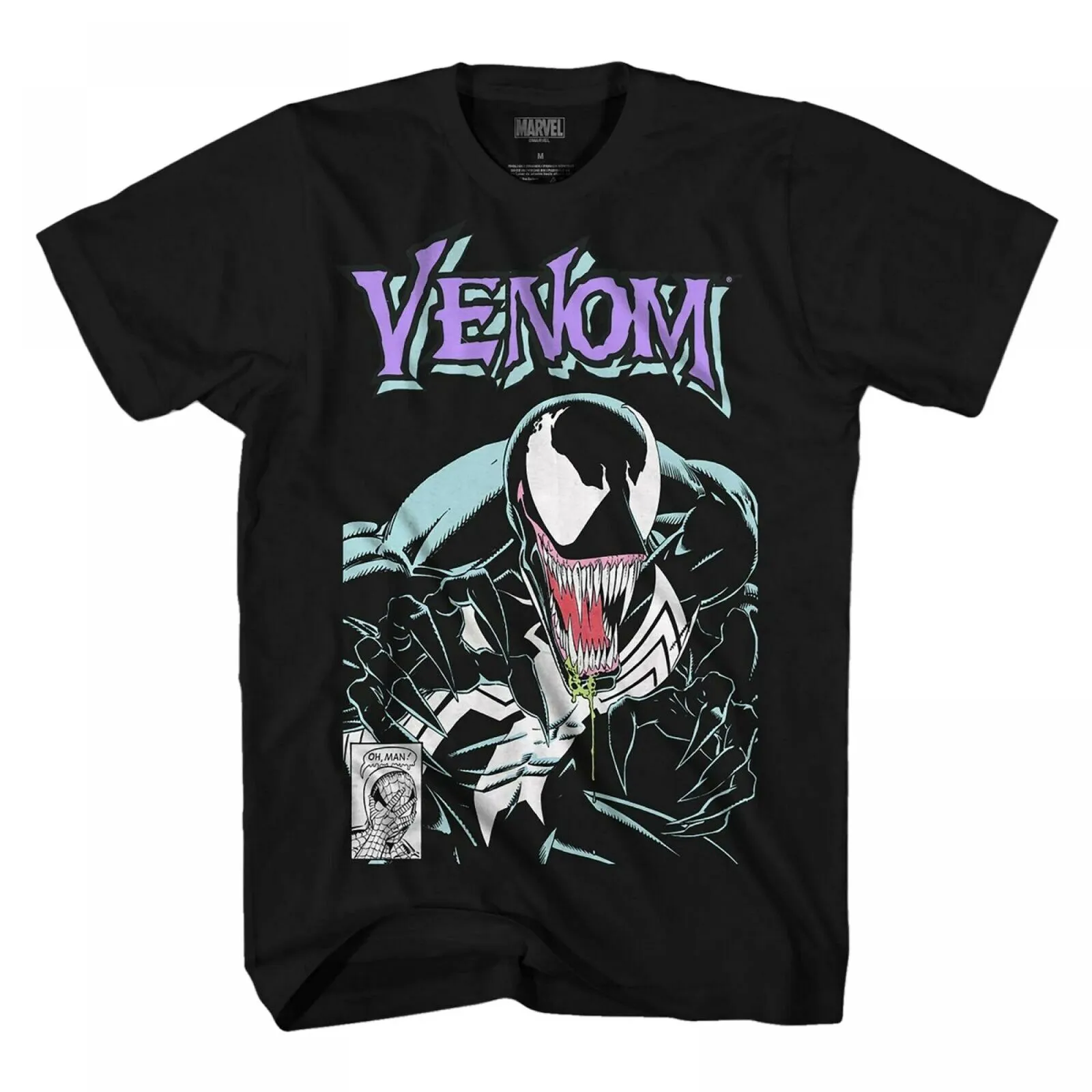 Marvel Men's Short Sleeve Venom Graphic T-Shirt