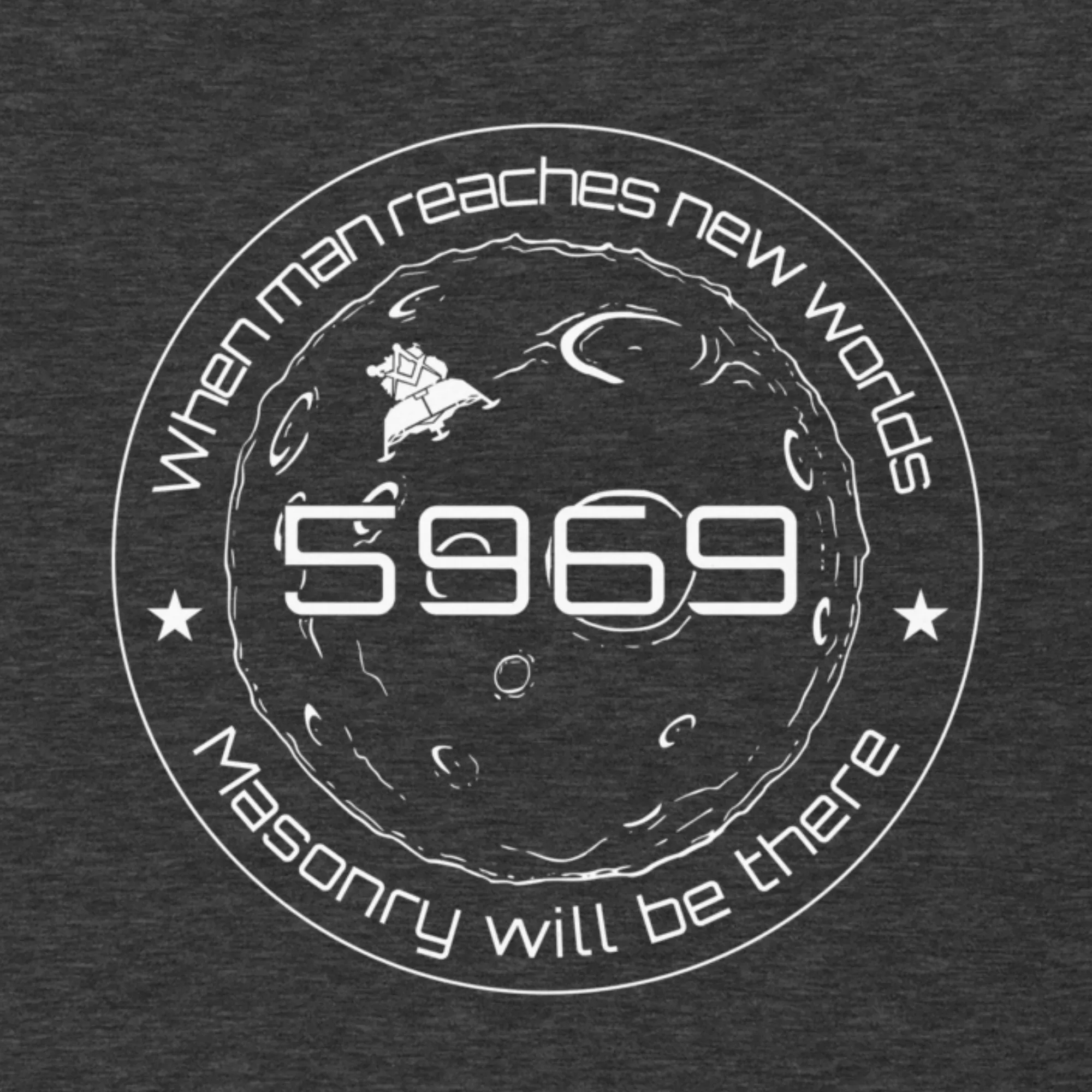 Masonry on the Moon T-Shirt
