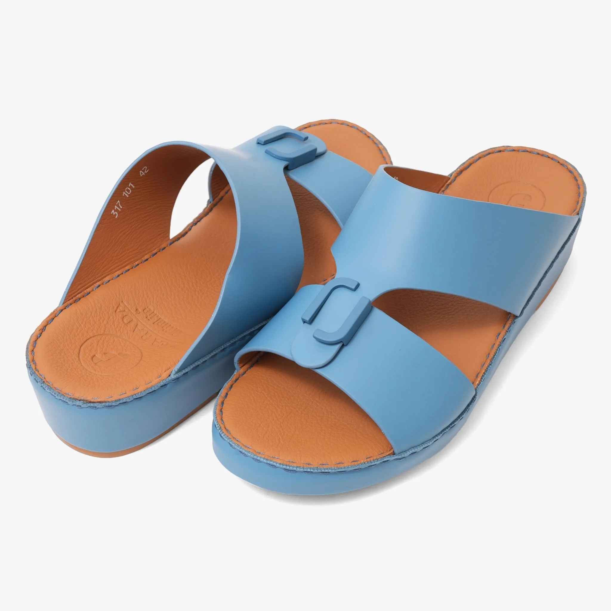 MATTE CLASSIC DAVINCI ARABIC SANDALS JEANS