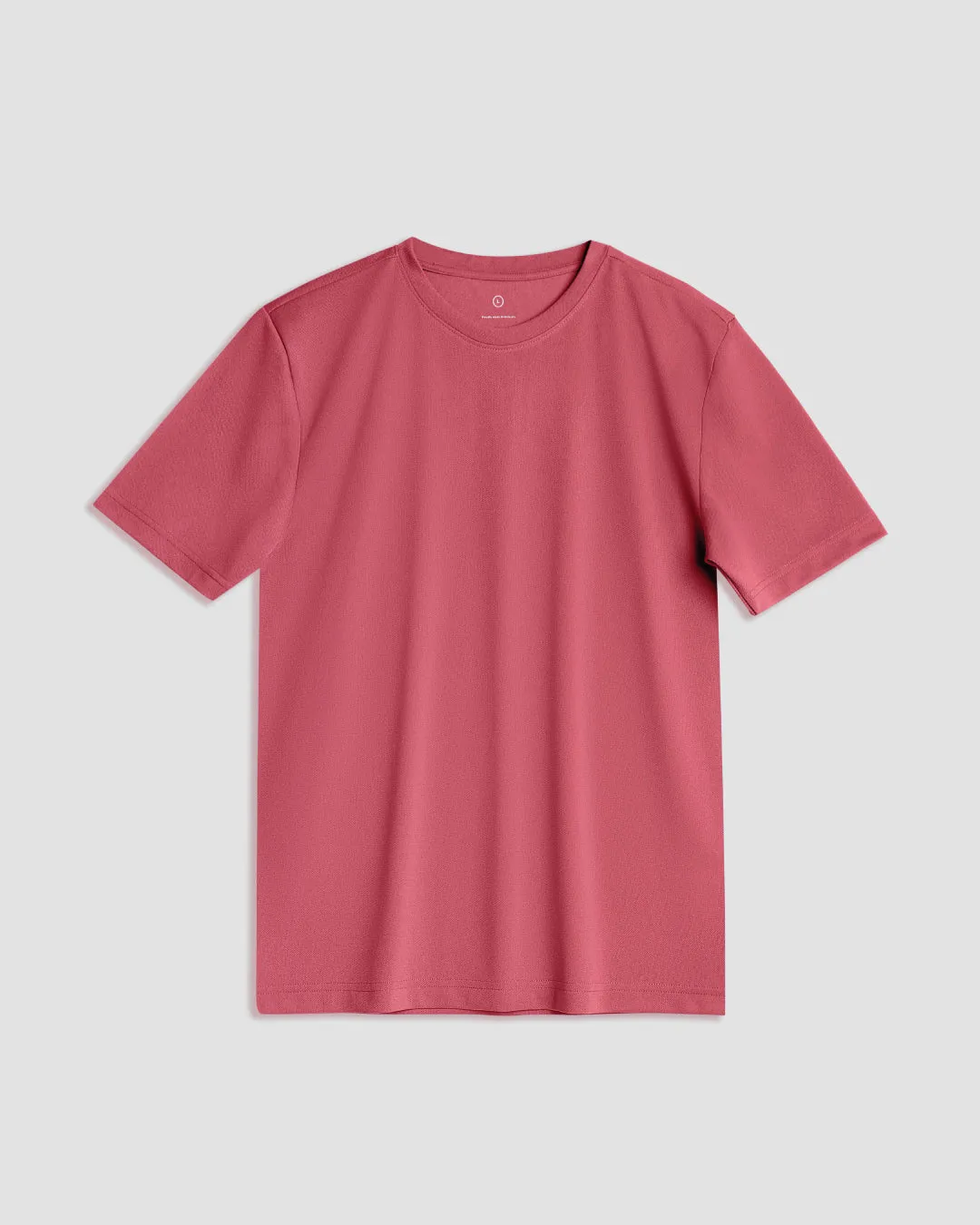 Men Regular Fit Easy Dry Tee
