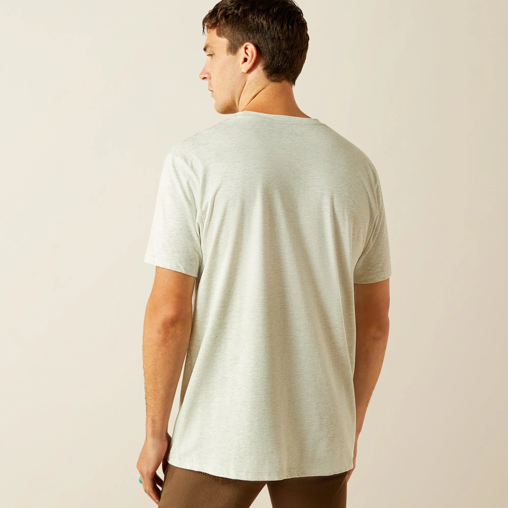 Men's Ariat Bronc Pocket T-Shirt - 10058895