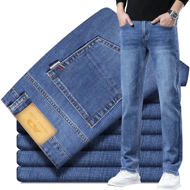 Men's Loose Relaxed Fit Jeans For Summer