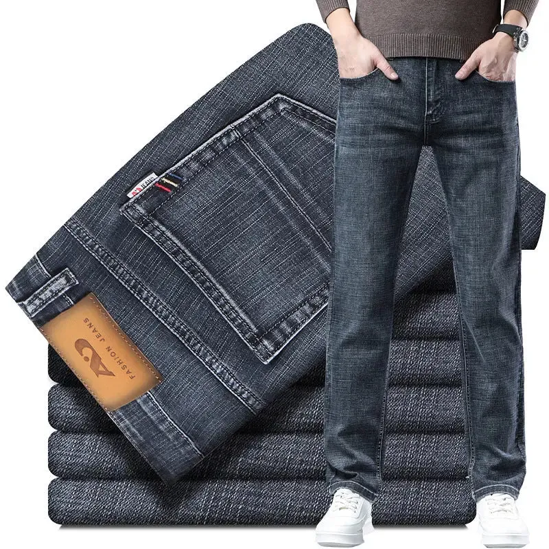 Men's Loose Relaxed Fit Jeans For Summer