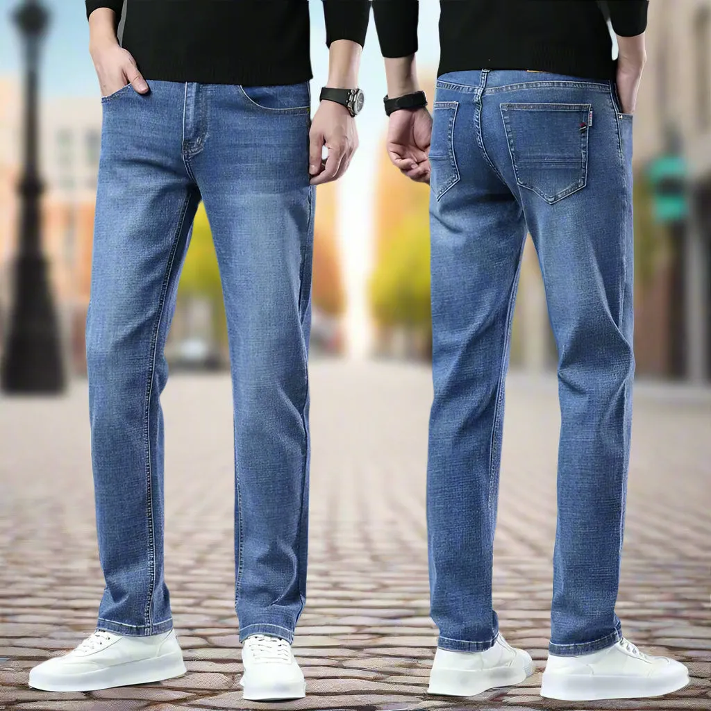 Men's Loose Relaxed Fit Jeans For Summer