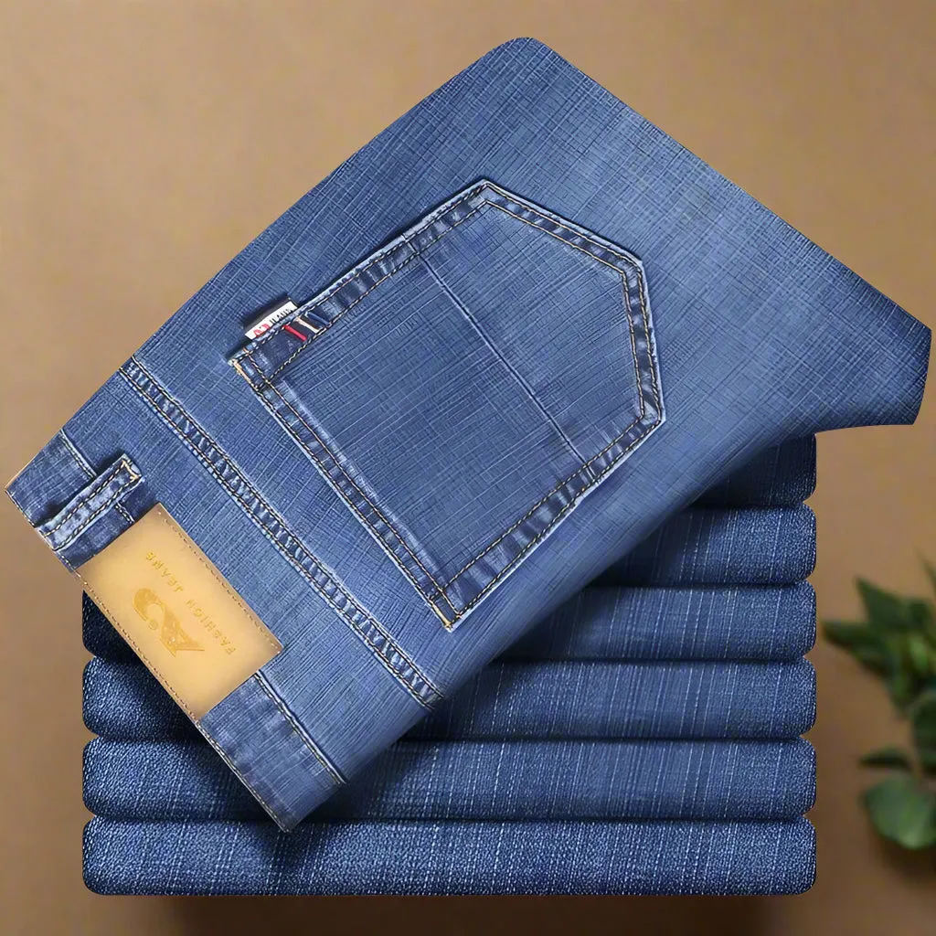 Men's Loose Relaxed Fit Jeans For Summer