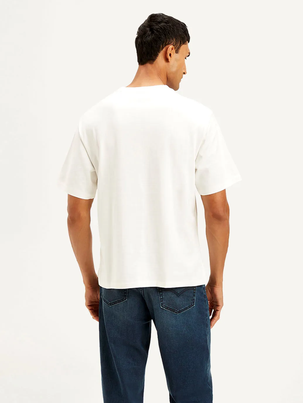 Men's Solid Crew Neck T-Shirt