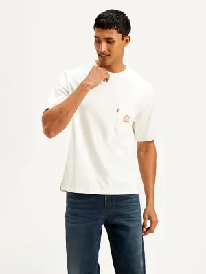 Men's Solid Crew Neck T-Shirt