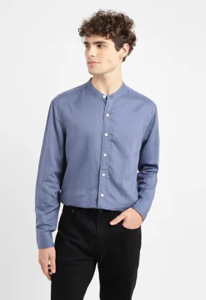 Men's Solid Slim Fit Linen Shirt