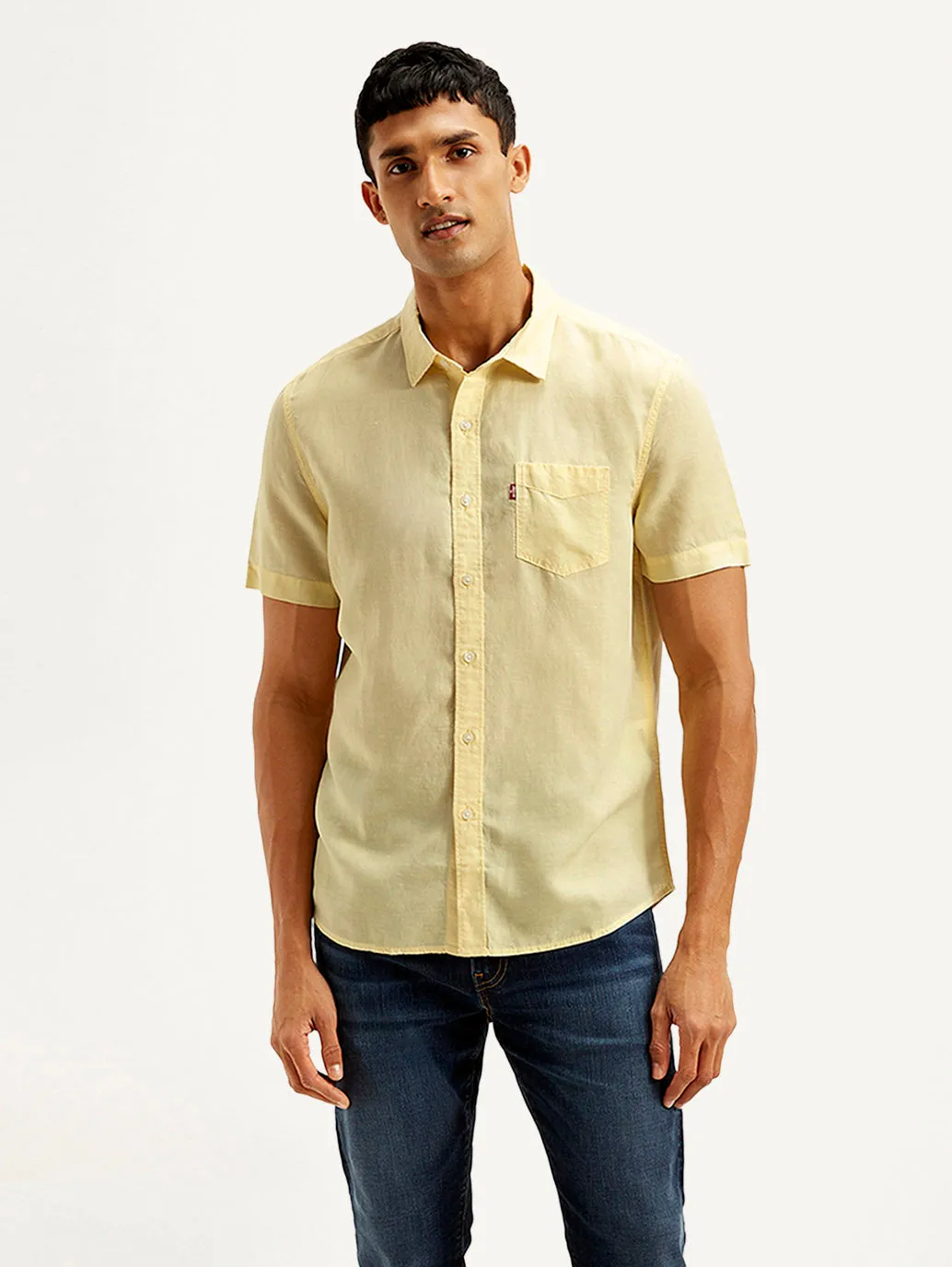 Men's Solid Slim Fit Shirt