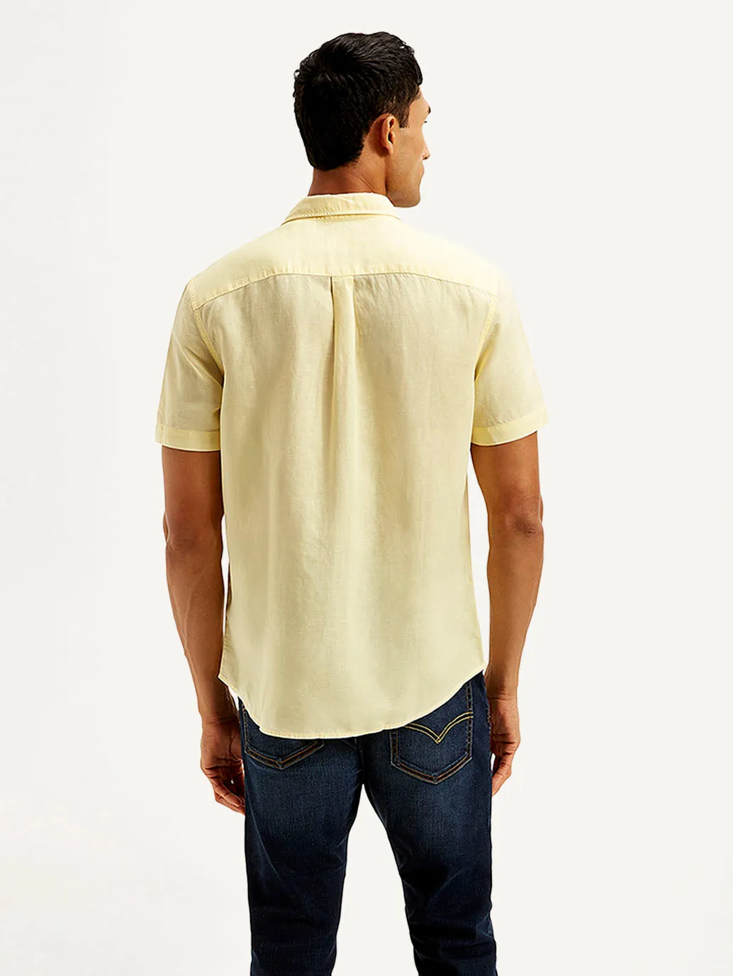 Men's Solid Slim Fit Shirt