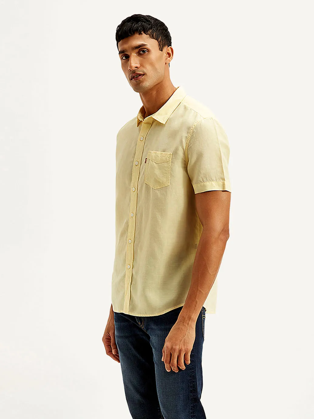 Men's Solid Slim Fit Shirt