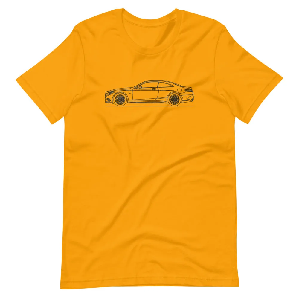 Mercedes-AMG S 65 Coupe W222 silhouette t-shirt