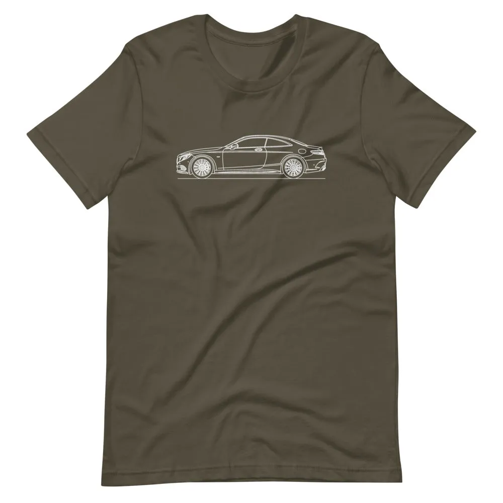Mercedes-AMG S 65 Coupe W222 silhouette t-shirt
