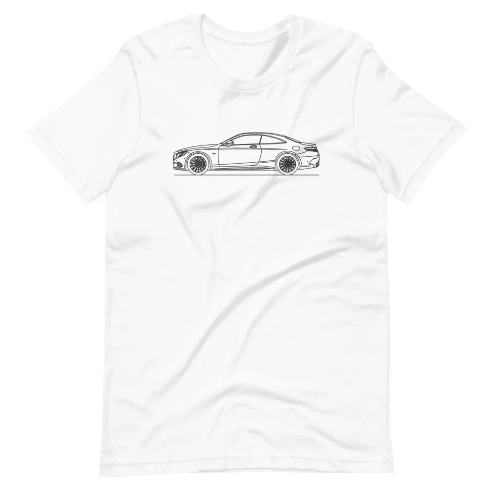 Mercedes-AMG S 65 Coupe W222 silhouette t-shirt