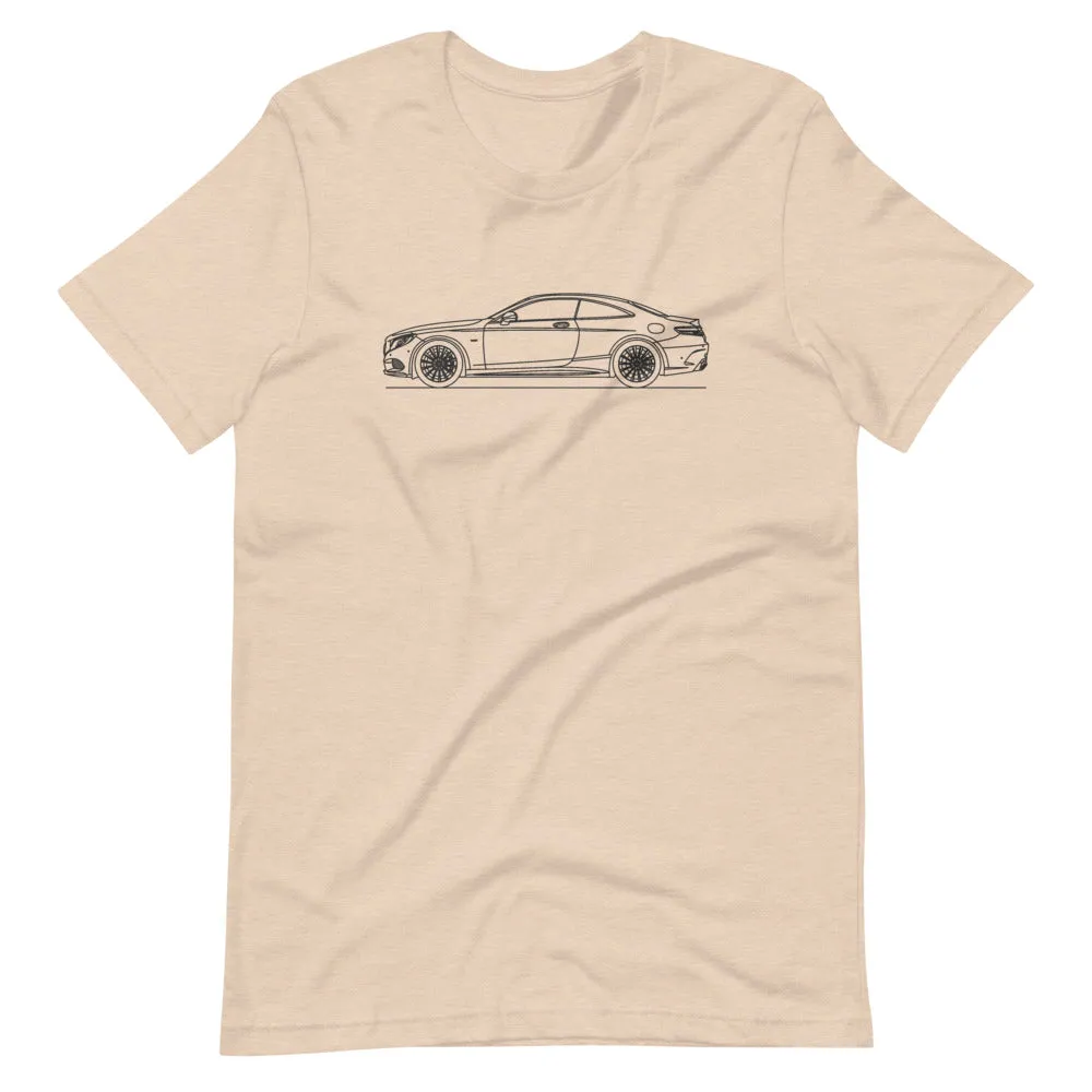 Mercedes-AMG S 65 Coupe W222 silhouette t-shirt