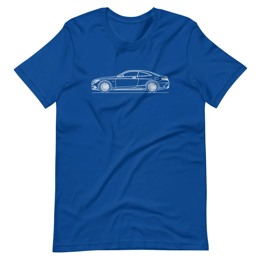 Mercedes-AMG S 65 Coupe W222 silhouette t-shirt