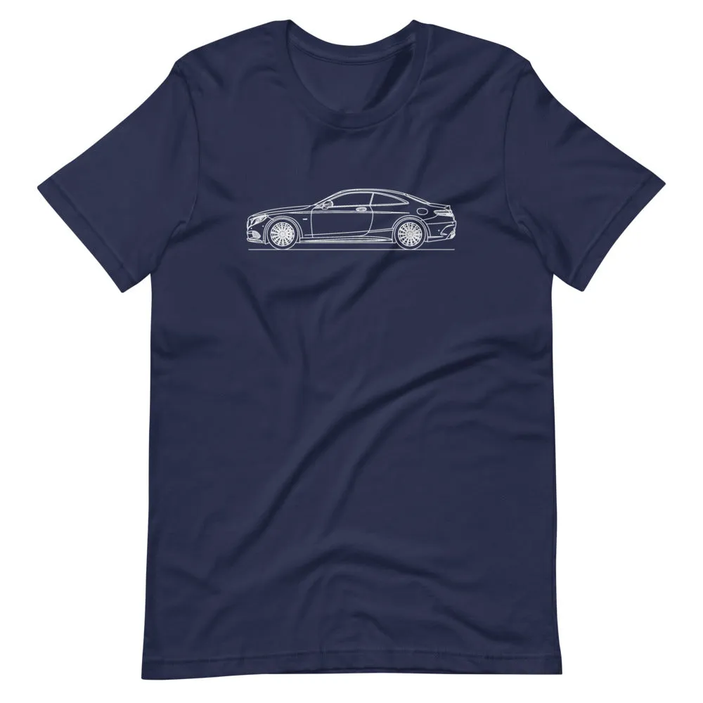 Mercedes-AMG S 65 Coupe W222 silhouette t-shirt