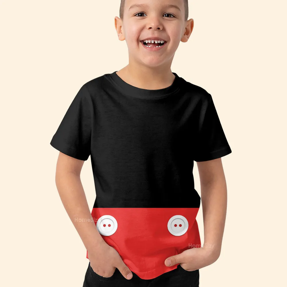 Mickey Mouse Disney Cosplay Costume - Kid Tshirt QT307251