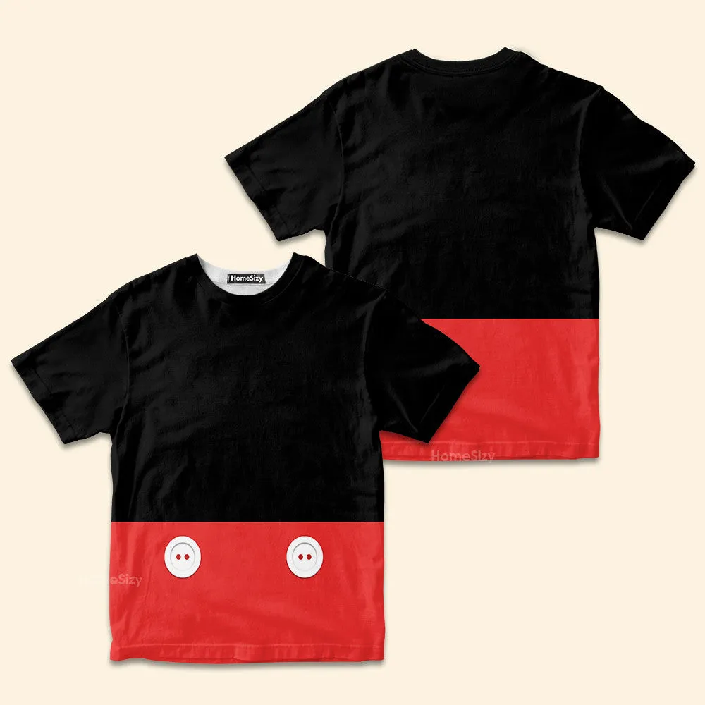 Mickey Mouse Disney Cosplay Costume - Kid Tshirt QT307251