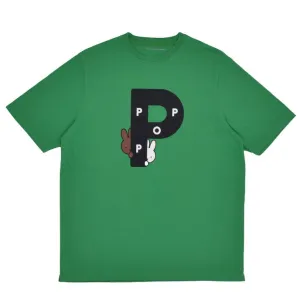 miffy big p t-shirt green