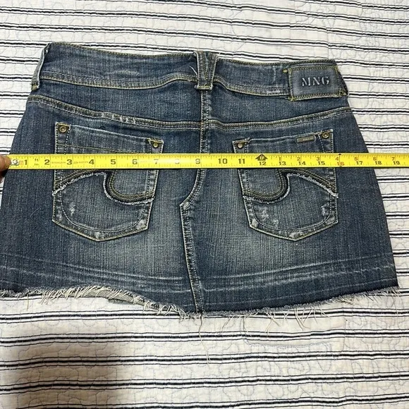 MNG vintage jeans skirt size 6
