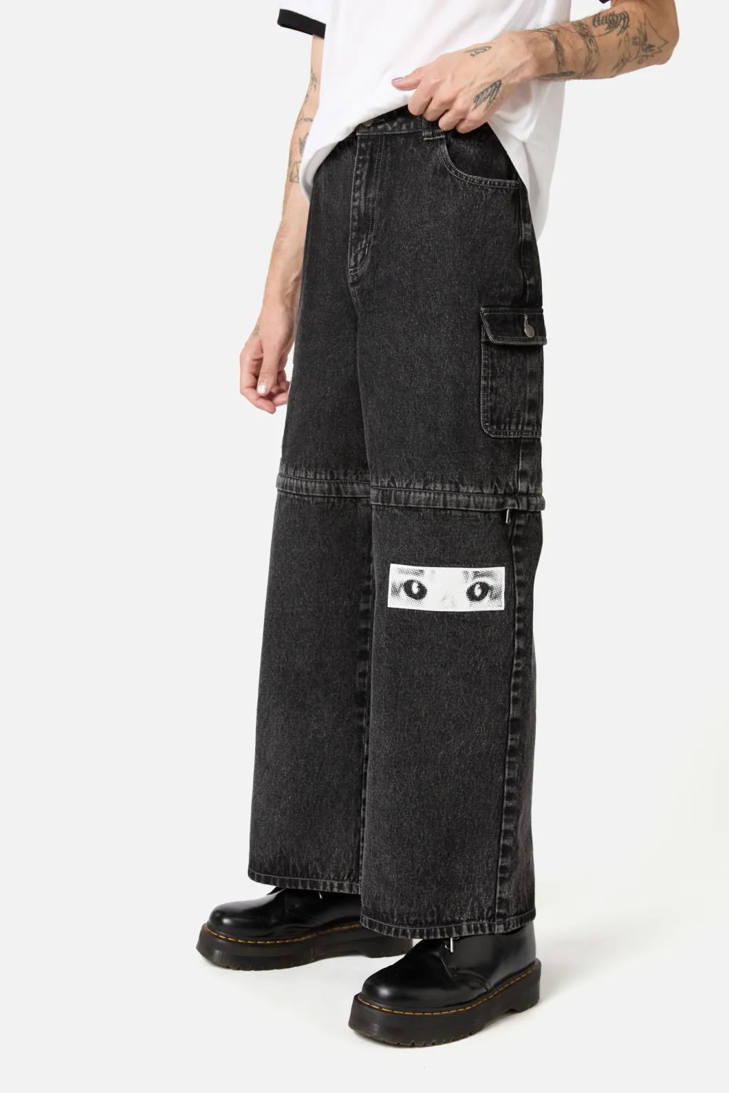 Moggy Zip Off Jeans
