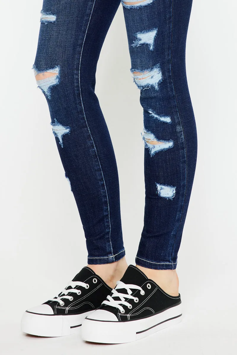 Monroe High Rise Super Skinny Jeans - Curvy