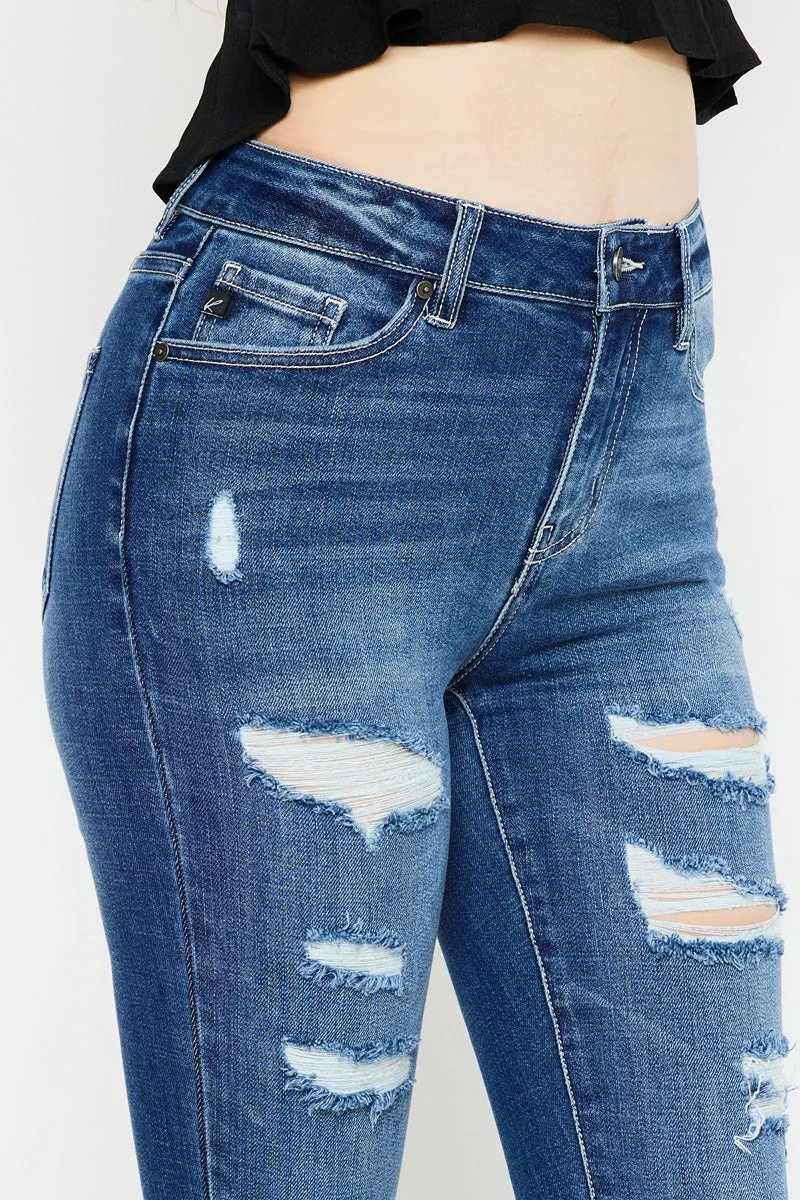 Monroe High Rise Super Skinny Jeans - Curvy