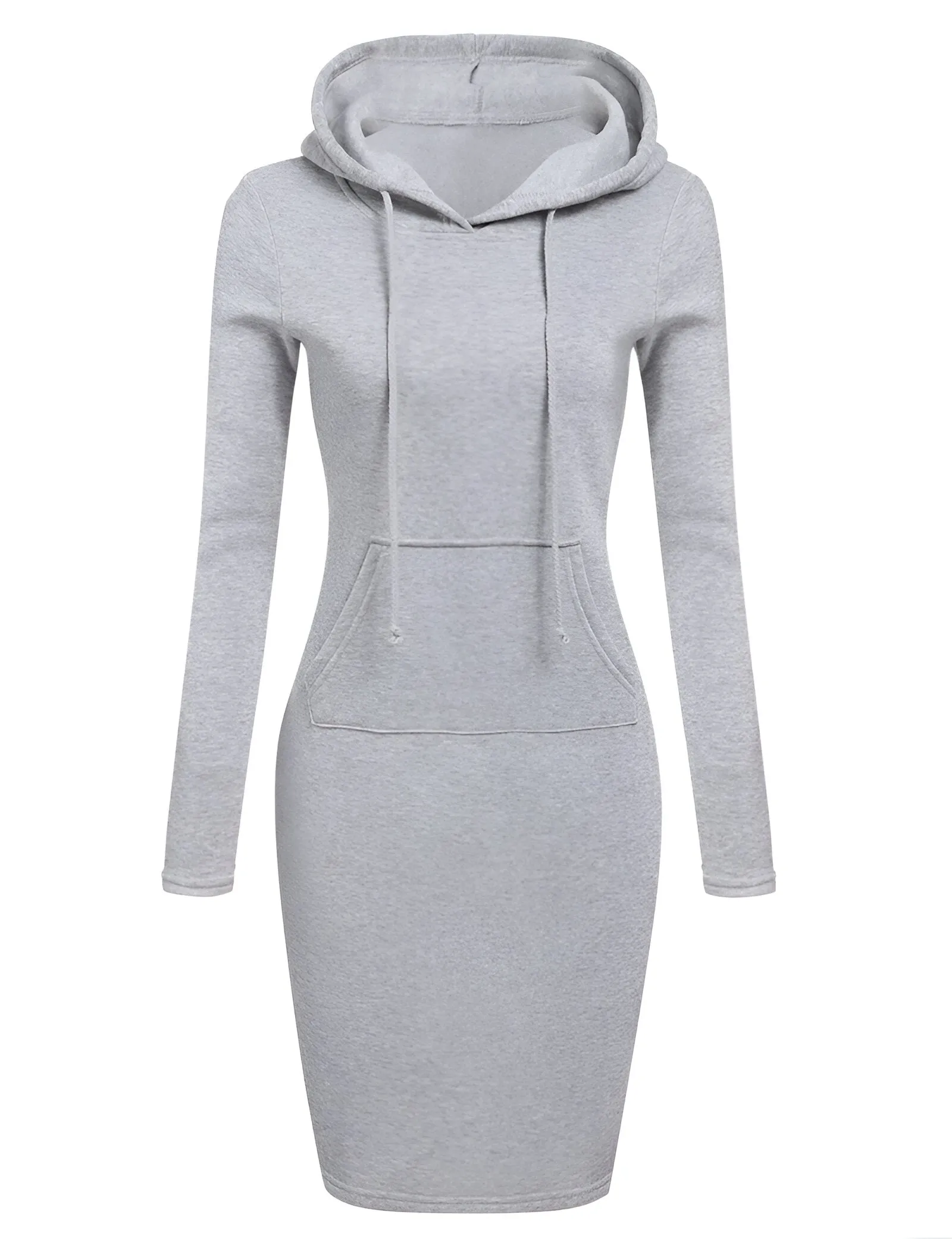 Morgane | Cozy & chic hooded sweatshirt dress for fall