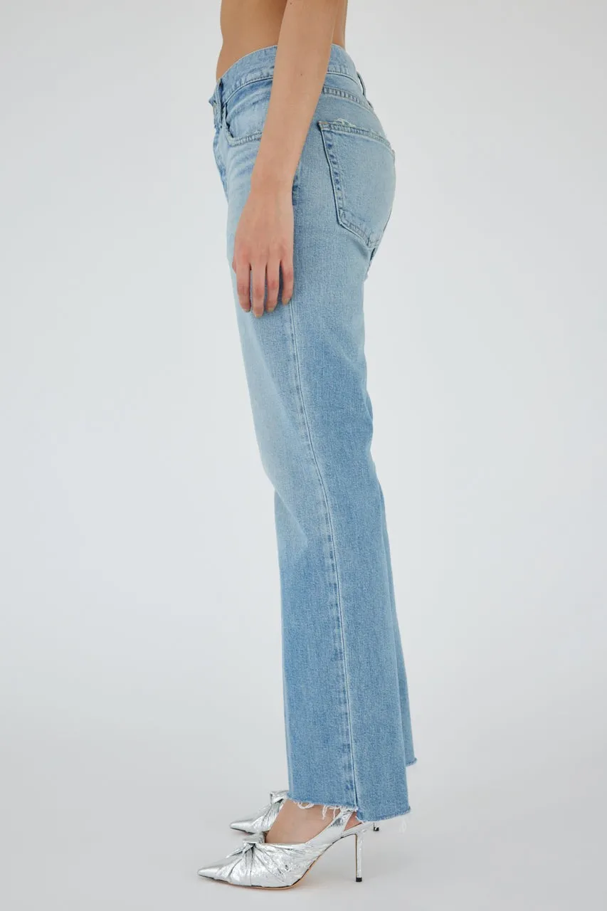 Moussy Vintage MV Cumberland Straight Jeans in Light Blue