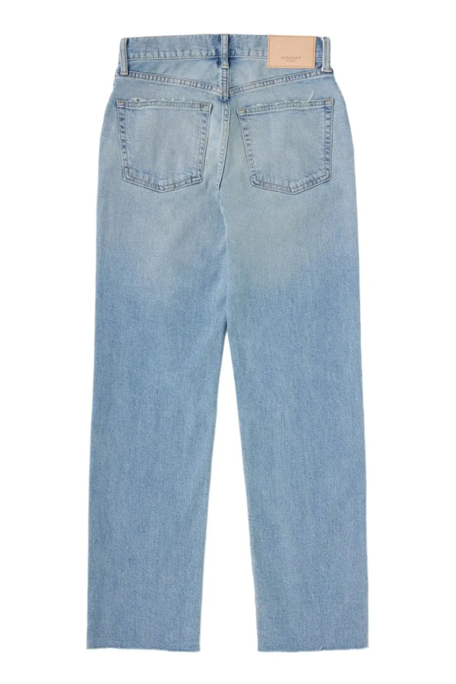 Moussy Vintage MV Cumberland Straight Jeans in Light Blue