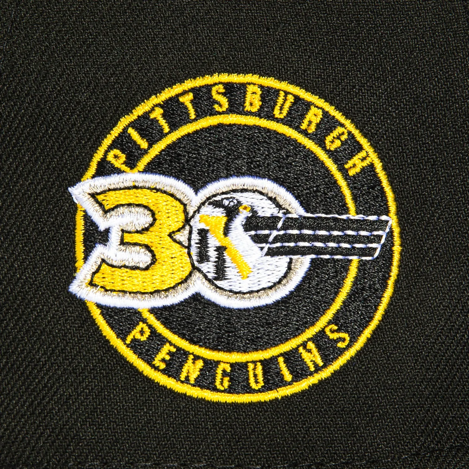 New Era 59Fifty Pittsburgh Penguins 30th Anniversary Patch Hat - Black