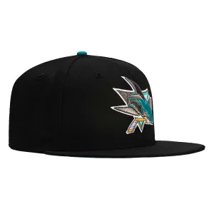 New Era 59Fifty San Jose Sharks Team UV Hat - Black