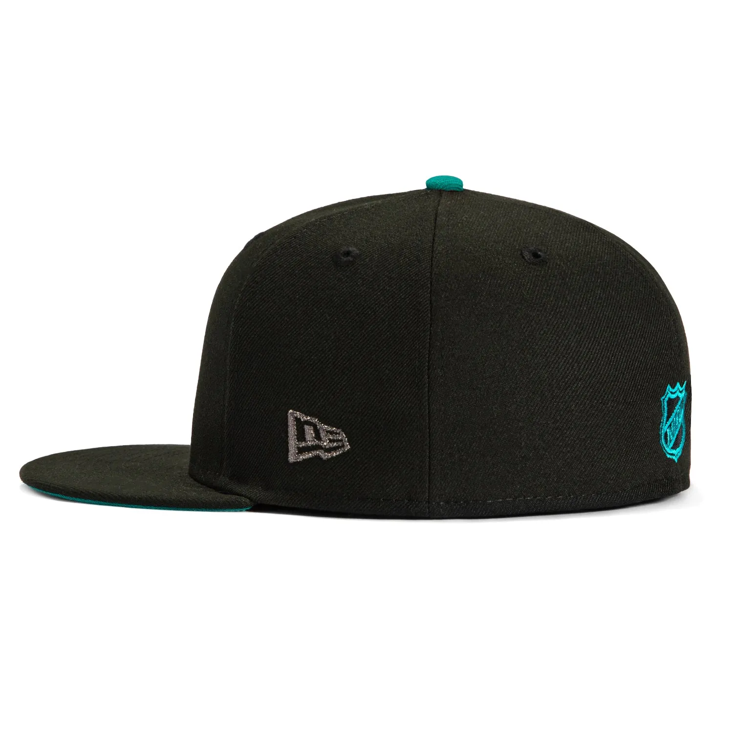 New Era 59Fifty San Jose Sharks Team UV Hat - Black
