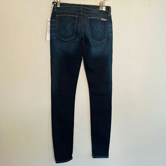 New Hudson Krista Skinny Denim Jeans Dark Wash Women's size 26