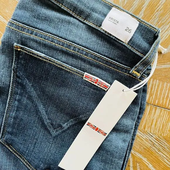 New Hudson Krista Skinny Denim Jeans Dark Wash Women's size 26