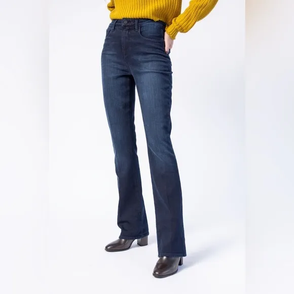 NEW L’AGENCE Oriana High Rise Jeans in Montero Size 26
