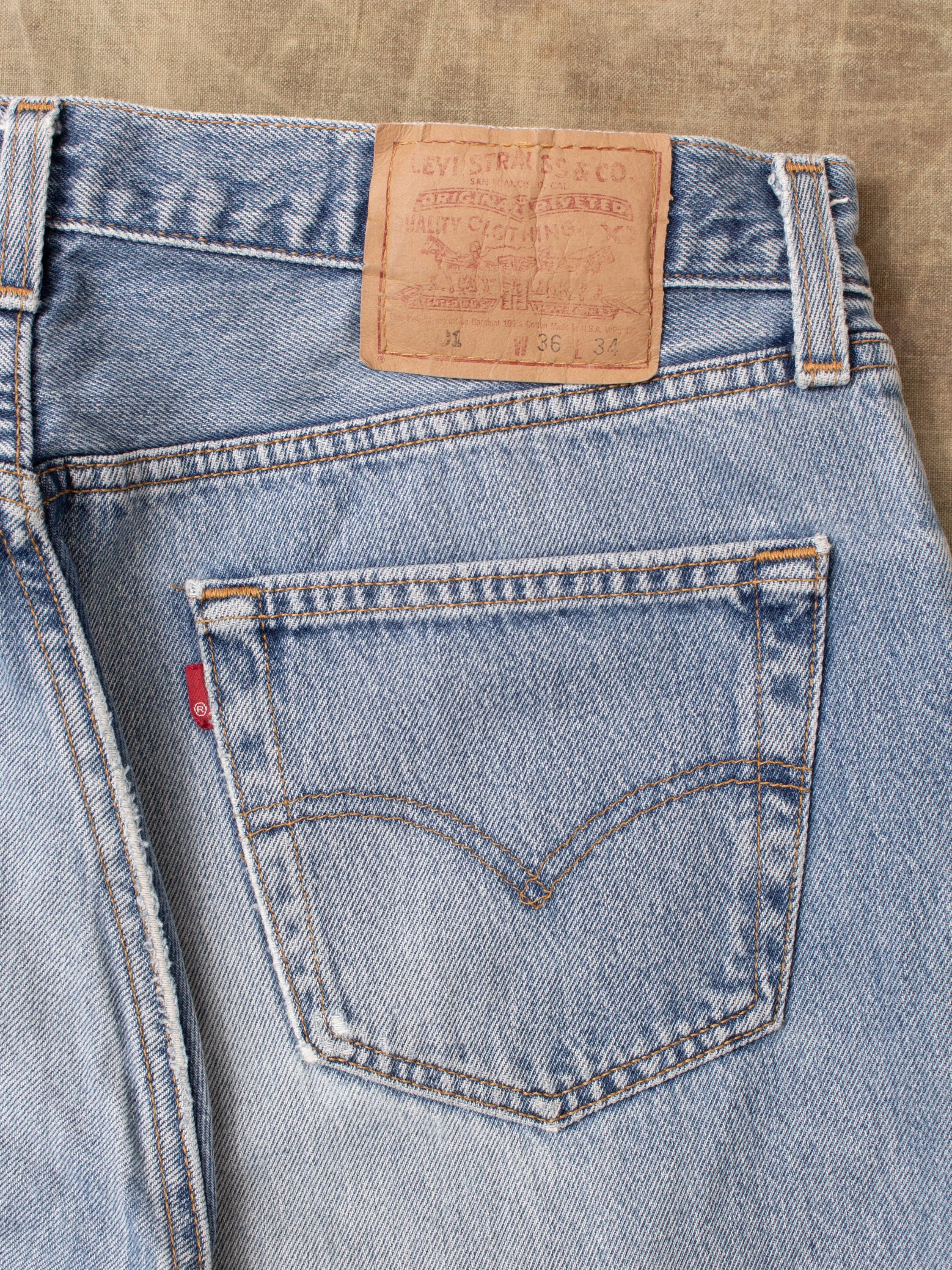 No. 30 Vintage 90's Made in USA Levi's 501 Jeans W36