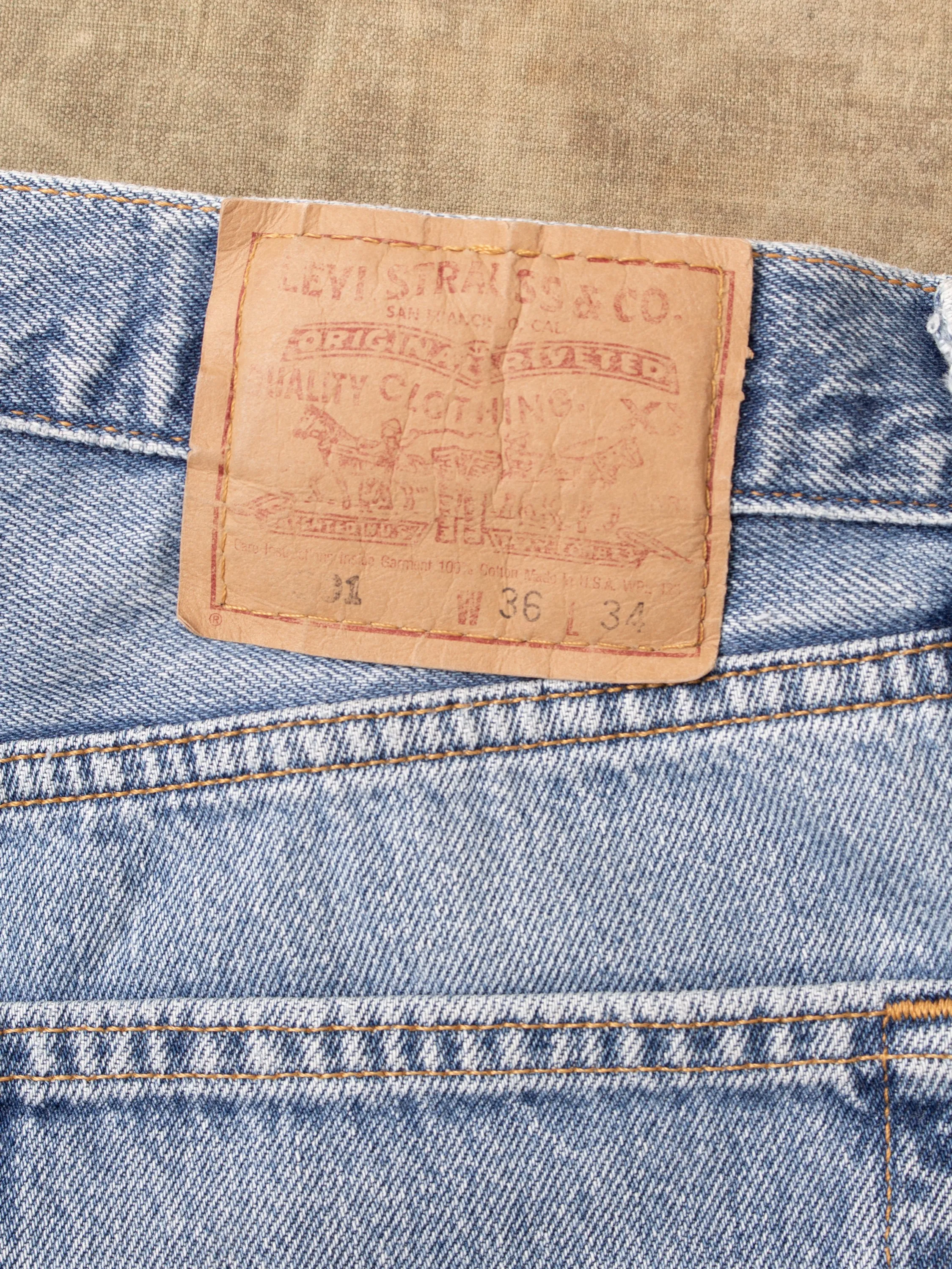 No. 30 Vintage 90's Made in USA Levi's 501 Jeans W36