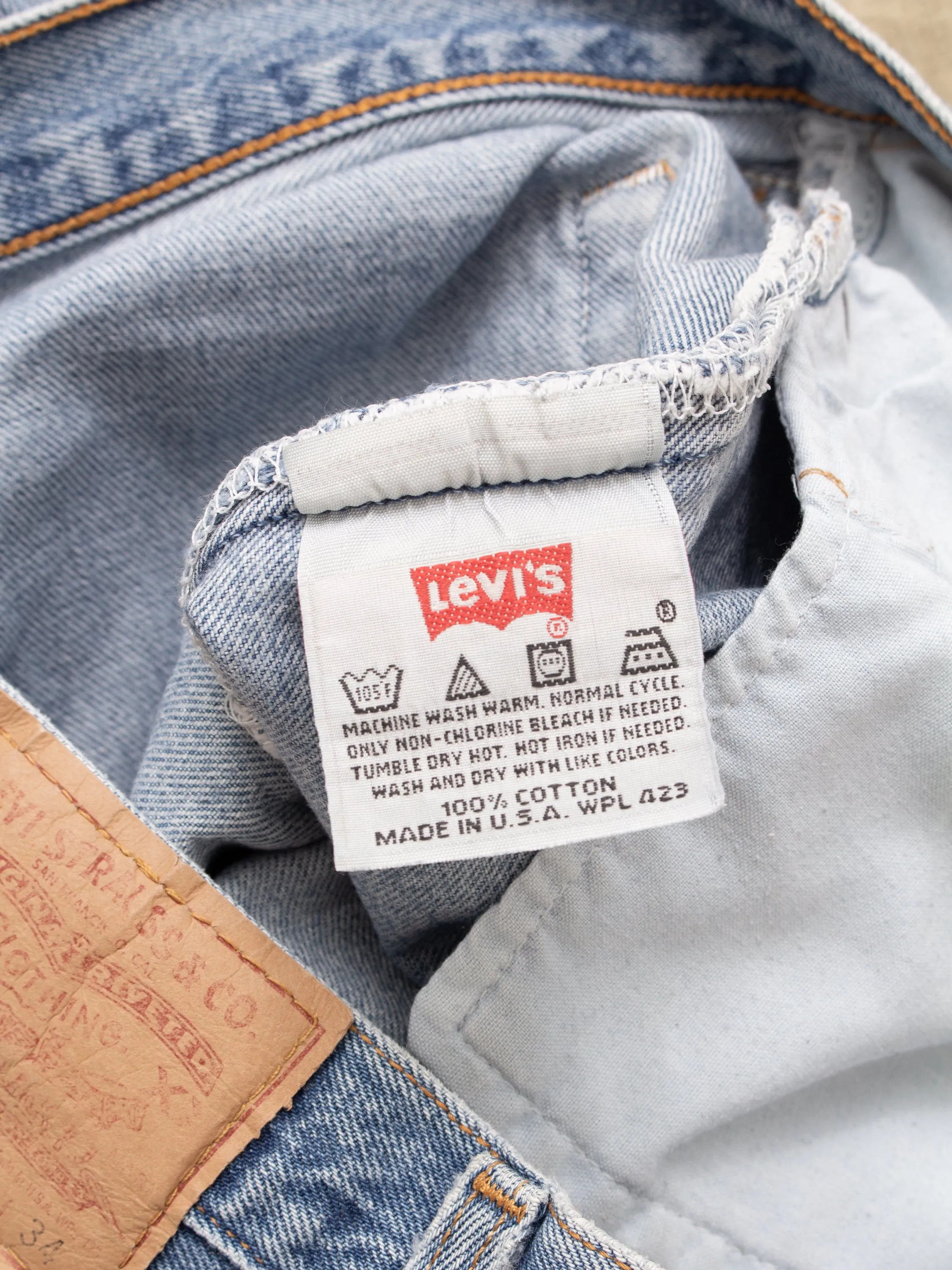 No. 30 Vintage 90's Made in USA Levi's 501 Jeans W36
