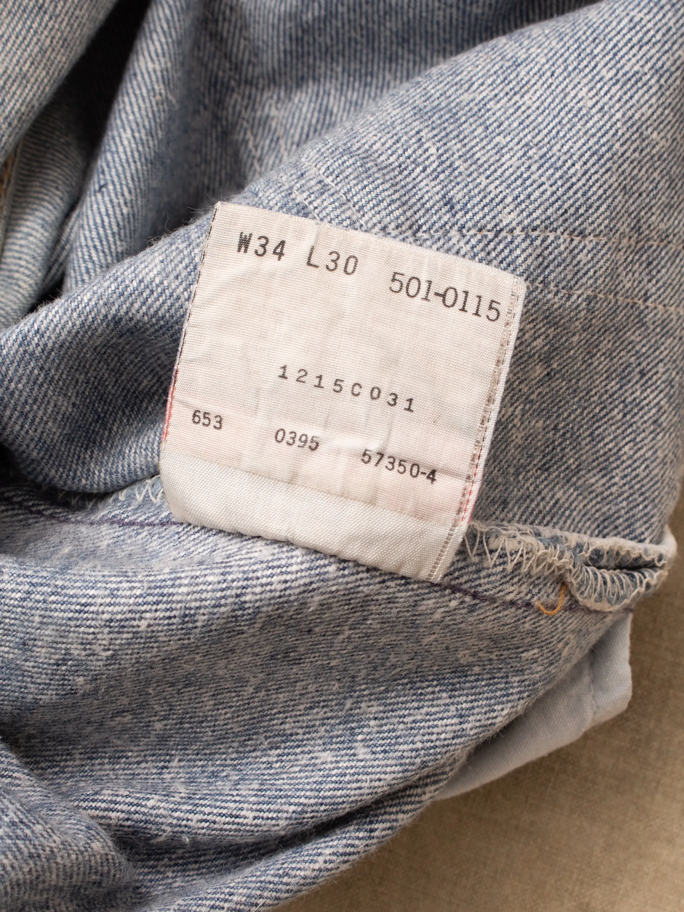 No. 54 Vintage 90's Made in USA Levi's 501 Jeans W34/L30